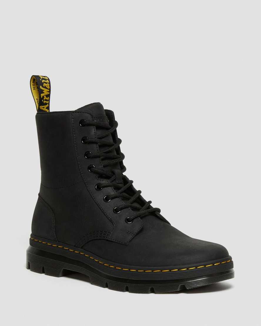 Dr. Martens Combs Deri Kadın Casual Bot - Bot Siyah |WZBUE8217|